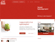 Tablet Screenshot of generaliegeszsegprogram.hu